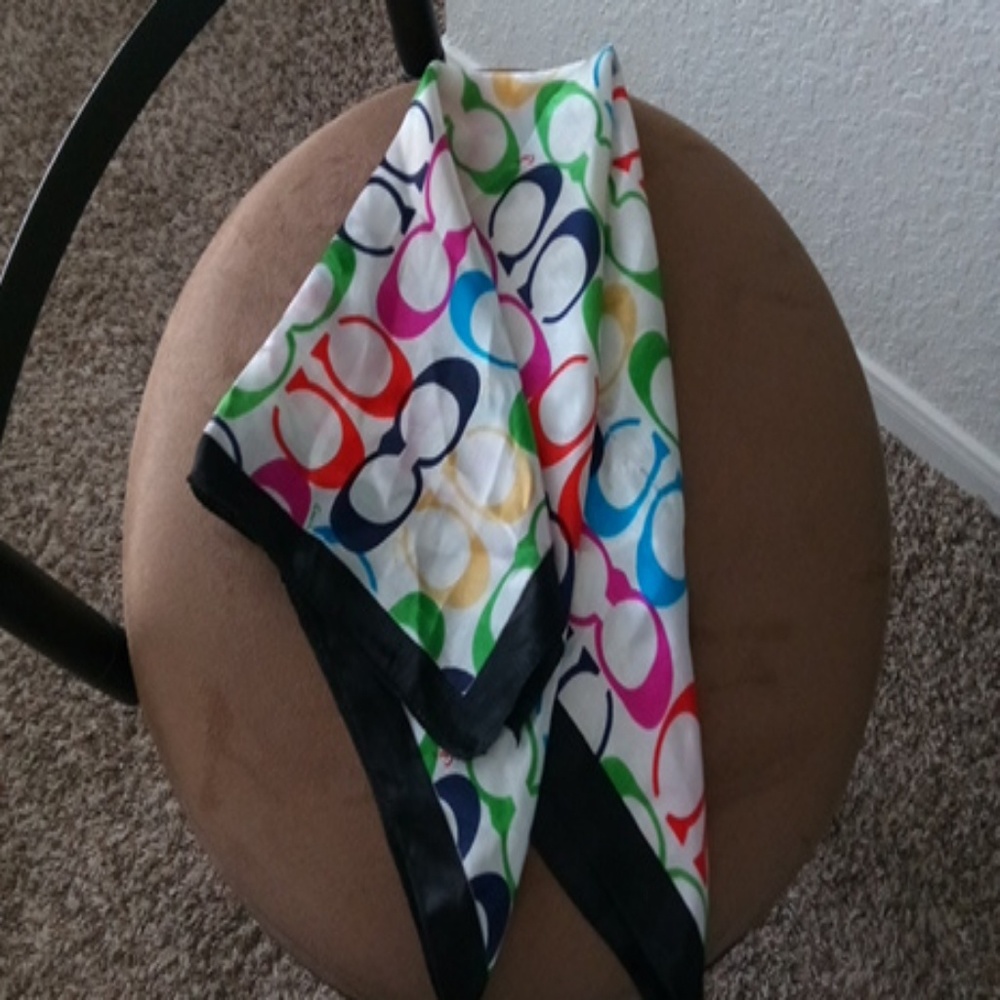 Coach Silk Scarf